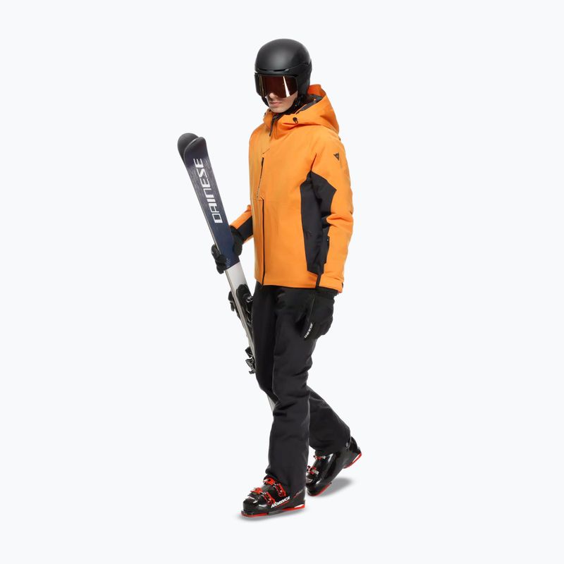 Férfi sídzseki Dainese Etra Aerosense Dry Core Ready oriole orange/stretch limo 2