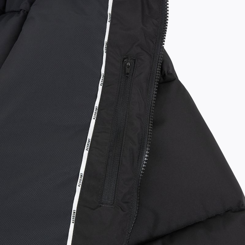Téli kabát Lacoste BH2608 Hooded black 5
