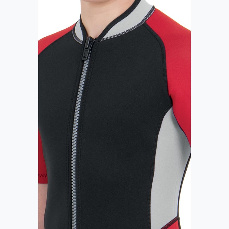 Gyerek neoprén ruha SEAC Shorty Ciao 2,5 mm black/red 2