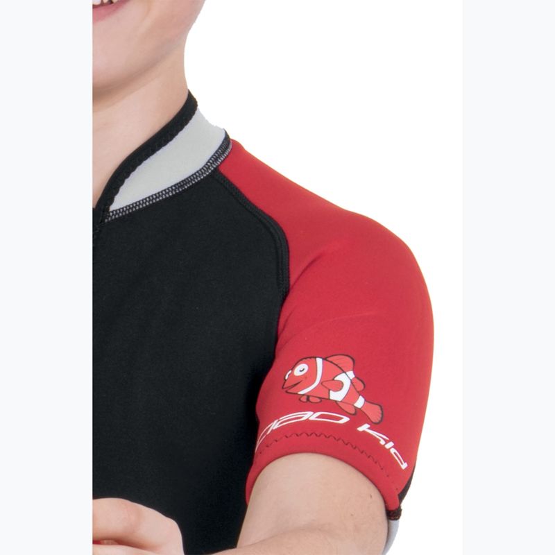 Gyerek neoprén ruha SEAC Shorty Ciao 2,5 mm black/red 3