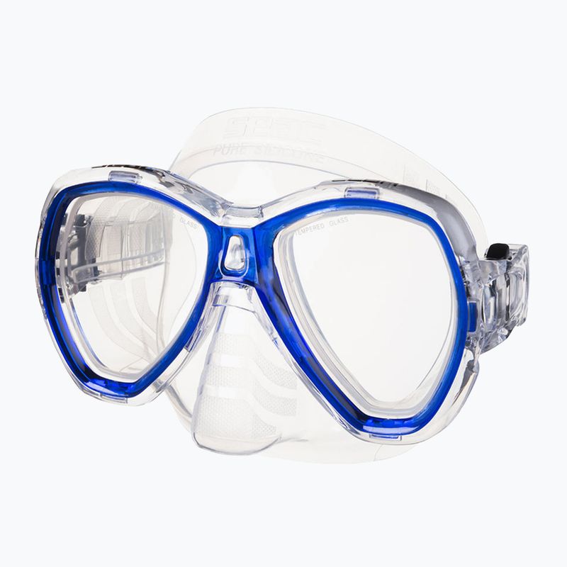 Snorkeling maszk SEAC Elba blue 3