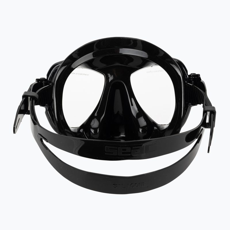Búvármaszk SEAC Elba black 4