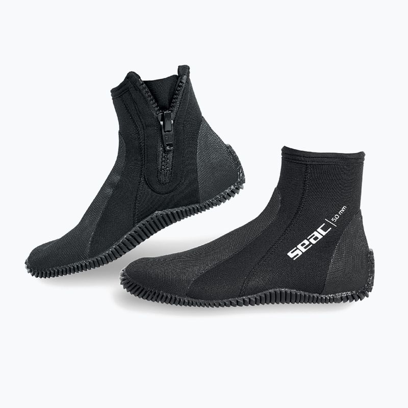 Neoprén cipők SEAC Basic HD Zip 5 mm black 3