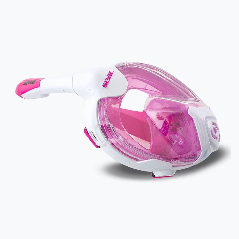 Teljes arcmaszk gyerekeknek SEAC Magica White/Pink 3