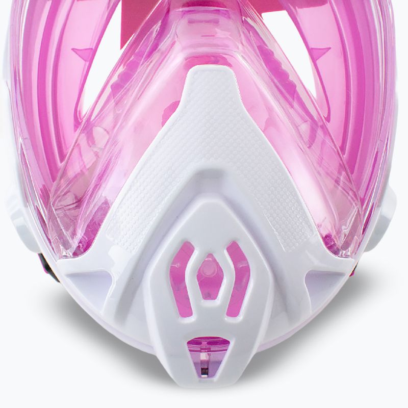 Teljes arcmaszk gyerekeknek SEAC Magica White/Pink 6