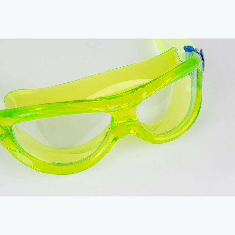 Gyermek úszómaszk SEAC Matt matt lime/clear 2
