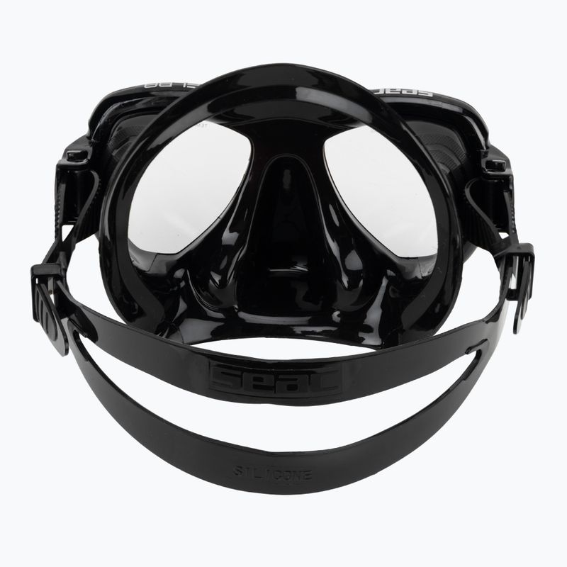 Snorkelingfelszerelés SEAC Elba black 4