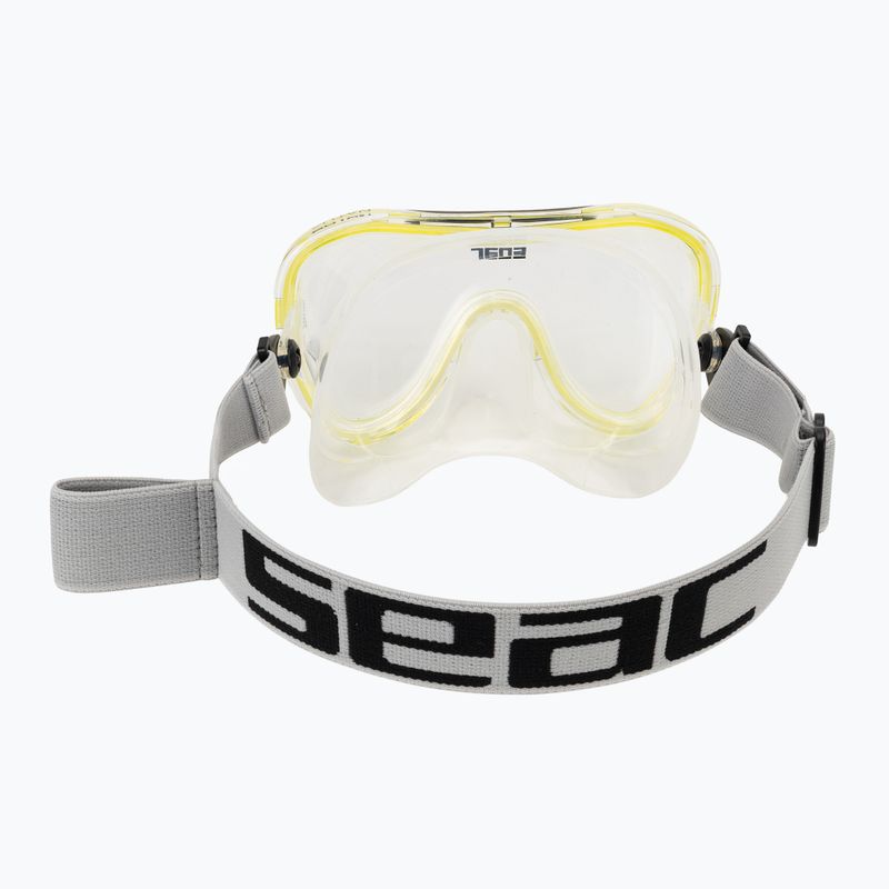 Snorkelingmaszk Seac Natua yellow 4