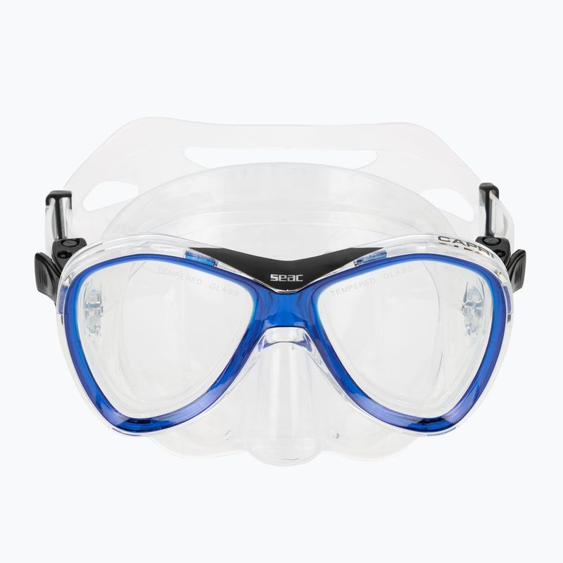 Snorkelingfelszerelés SEAC Bis Capri Top blue 2