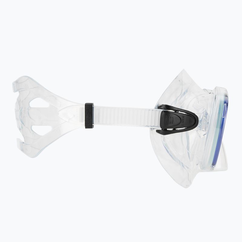 Snorkelingfelszerelés SEAC Bis Capri Top blue 3