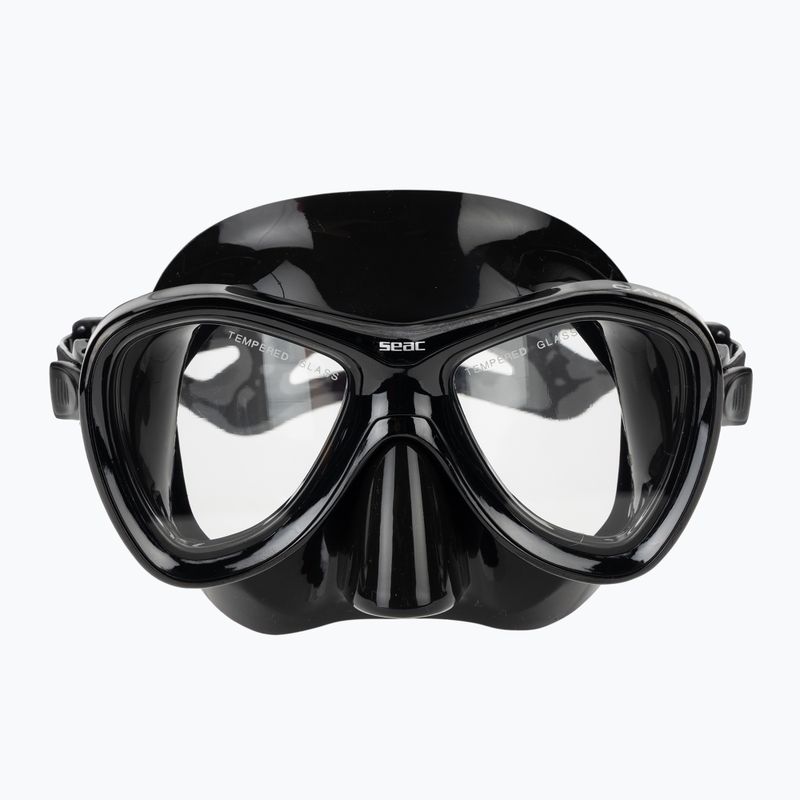Snorkelingfelszerelés SEAC Bis Capri Top black 2