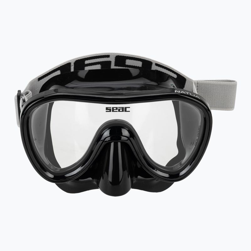 Snorkelingmaszk Seac Natua black 2