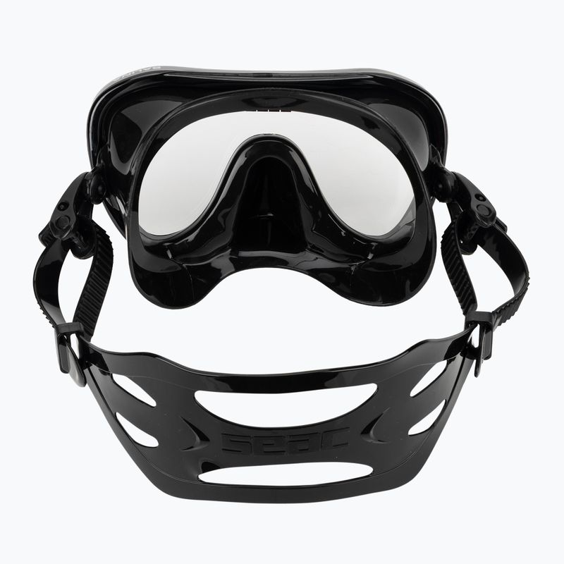 Snorkelingfelszerelés SEAC Salina Top black 4