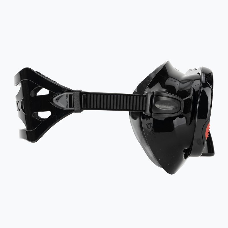 Snorkelingmaszk Seac Boss black/red 3