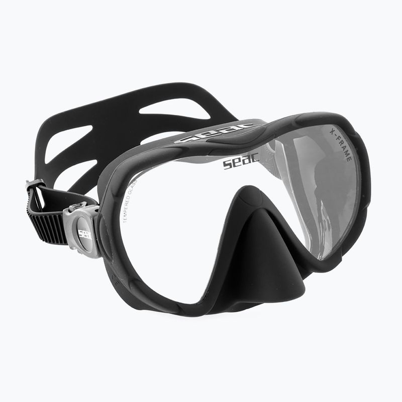 Búvármaszk SEAC X-Frame black 2