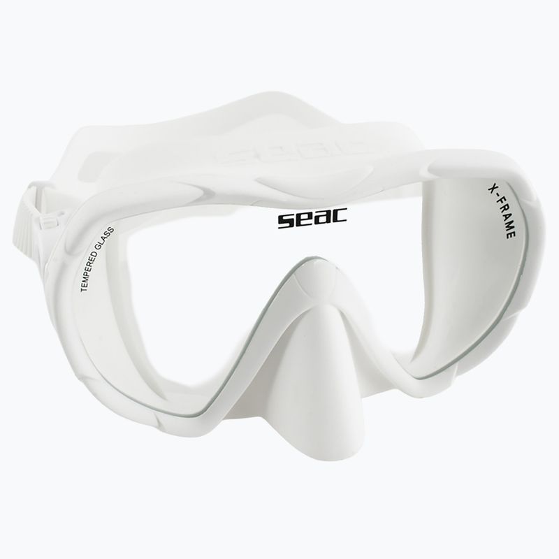 Búvármaszk SEAC X-Frame white 3