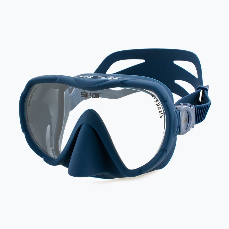 Búvármaszk SEAC X-Frame blue 2