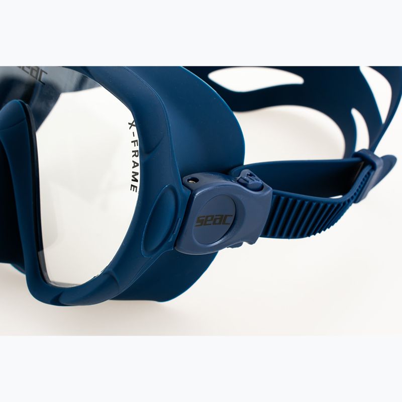 Búvármaszk SEAC X-Frame blue 7