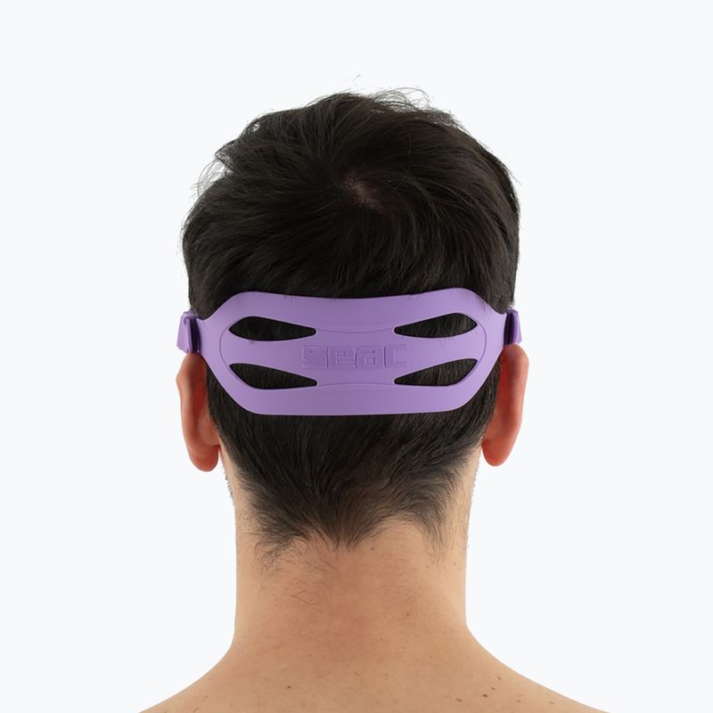 Búvármaszk SEAC X-Frame lilac 8
