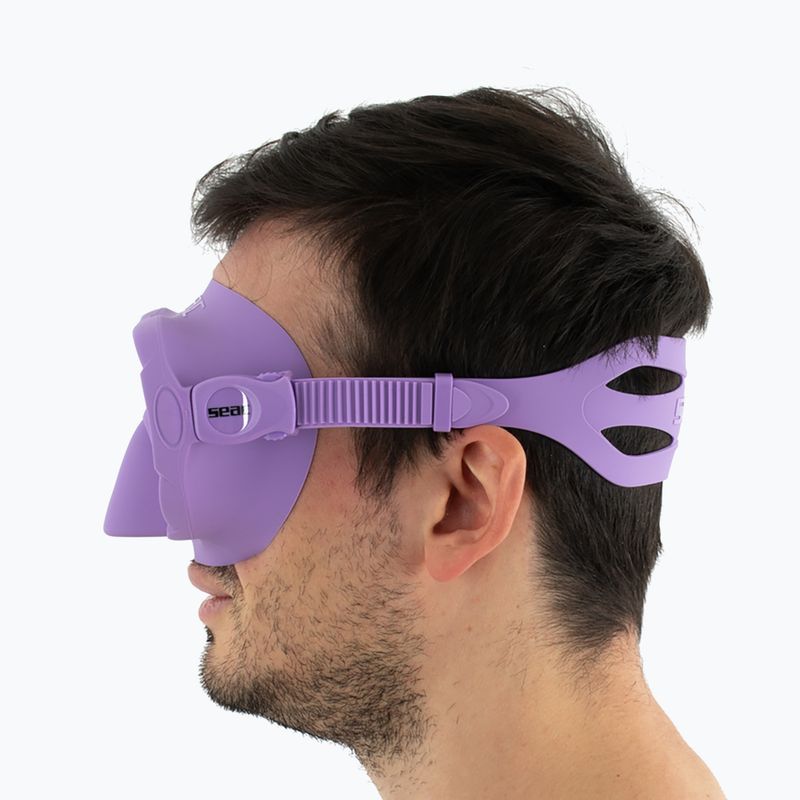 Búvármaszk SEAC X-Frame lilac 10