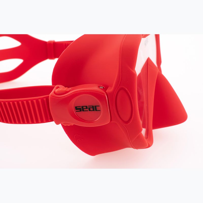 Búvármaszk SEAC X-Frame red 5