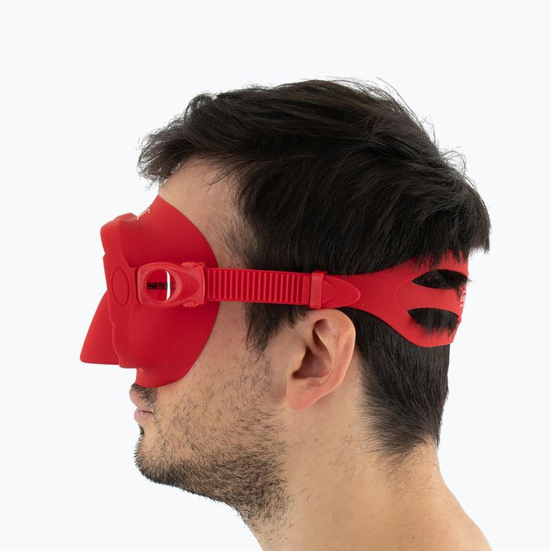 Búvármaszk SEAC X-Frame red 10