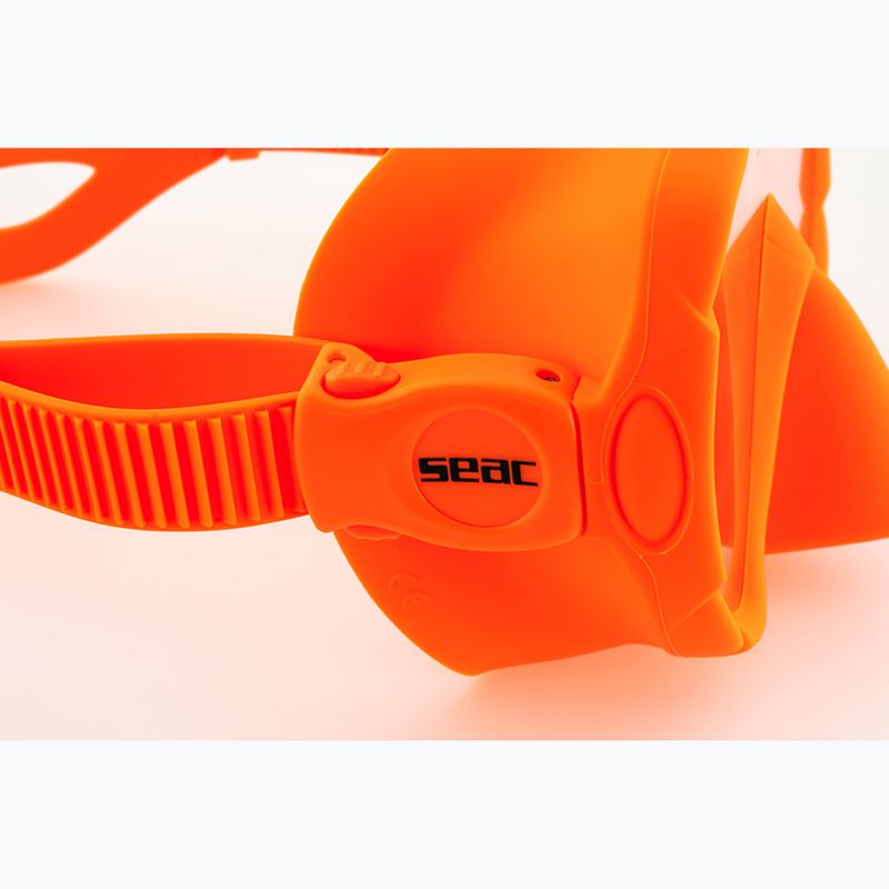 Búvármaszk SEAC X-Frame orange 6