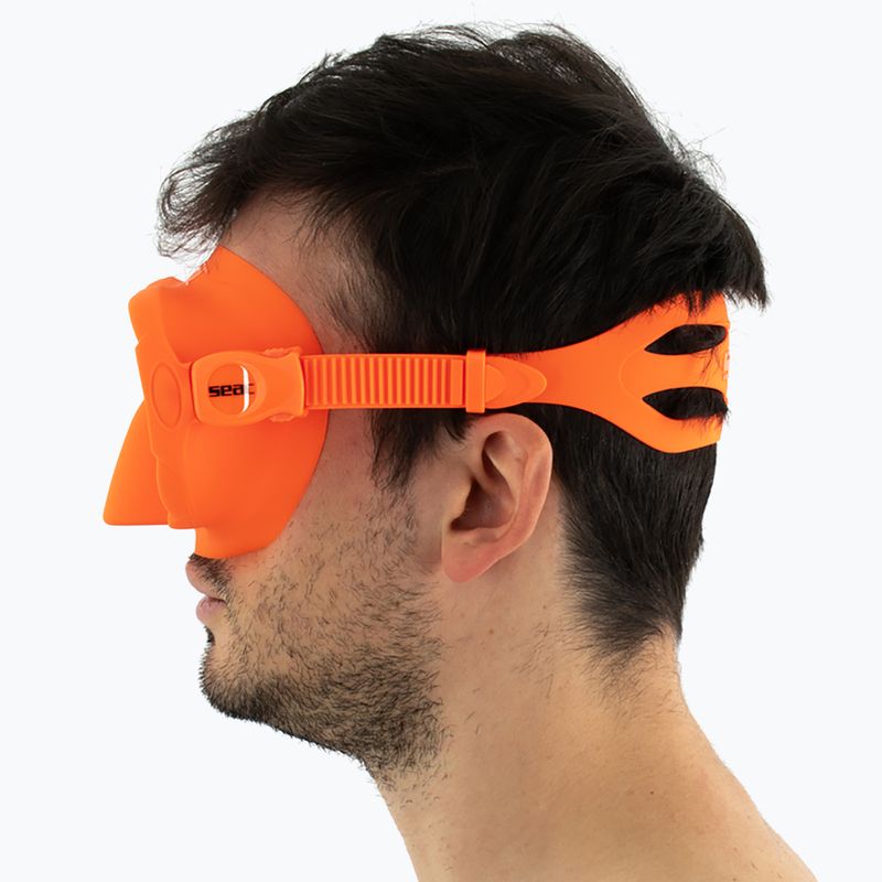 Búvármaszk SEAC X-Frame orange 11