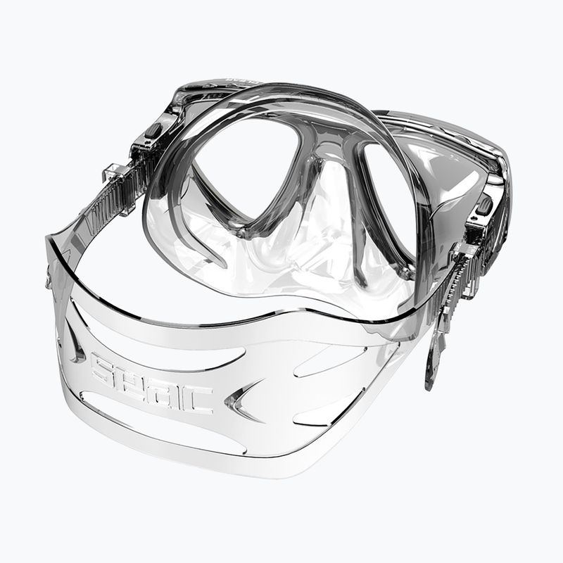 Búvármaszk SEAC Clear Antifog transparent black 3