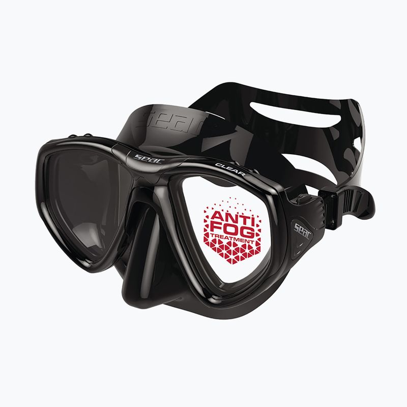 Búvármaszk SEAC Clear Antifog black 2