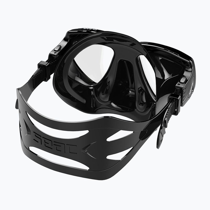 Búvármaszk SEAC Clear Antifog black 3