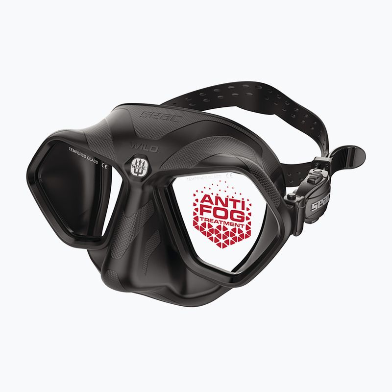 Búvármaszk SEAC Wild Antifog black 2