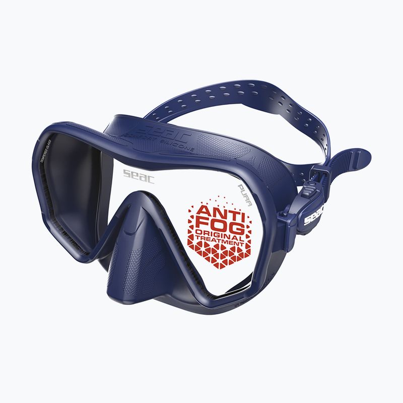 Búvármaszk SEAC Pura Antifog blue 2