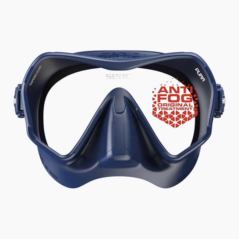 Búvármaszk SEAC Pura Antifog blue 4