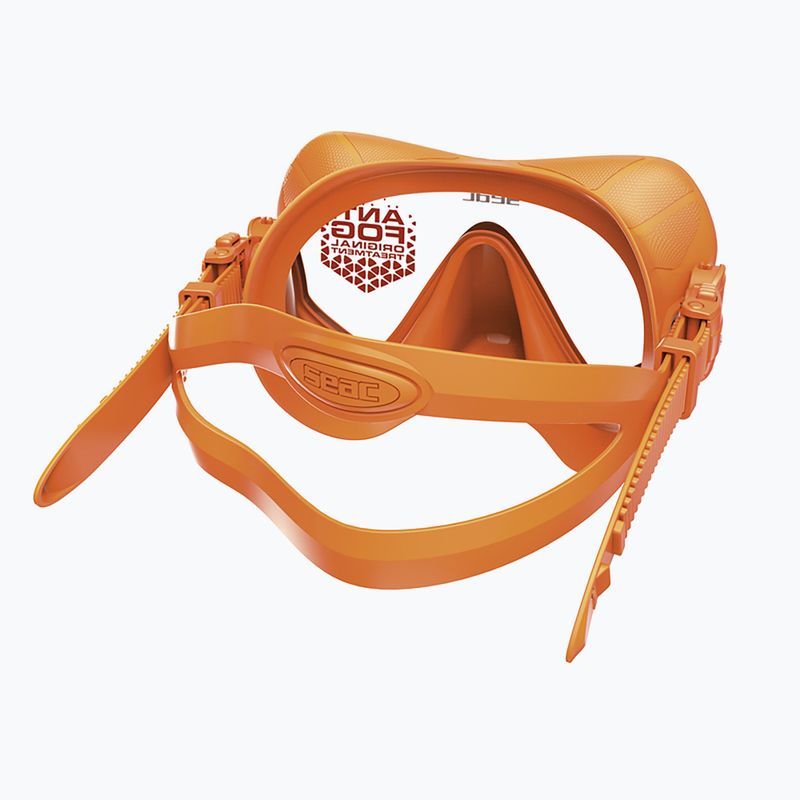 Búvármaszk SEAC Pura Antifog orange 3