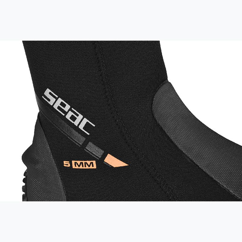 Neoprén cipők SEAC Basic HD Zip 5 mm black 3