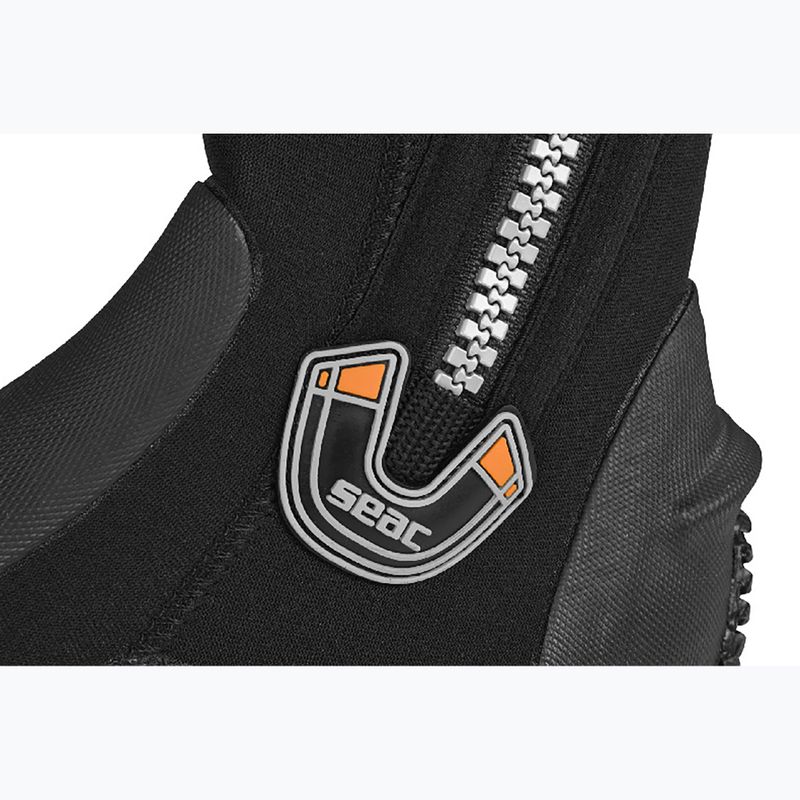 Neoprén cipők SEAC Basic HD Zip 5 mm black 4