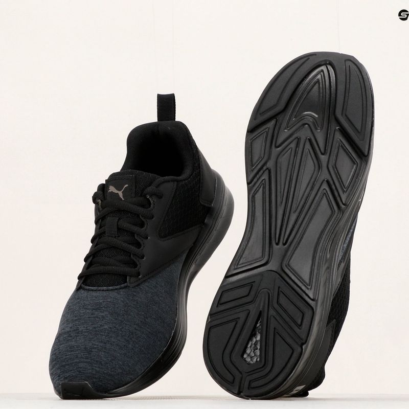 PUMA Nrgy Comet futócipő fekete-szürke 190556 38 17