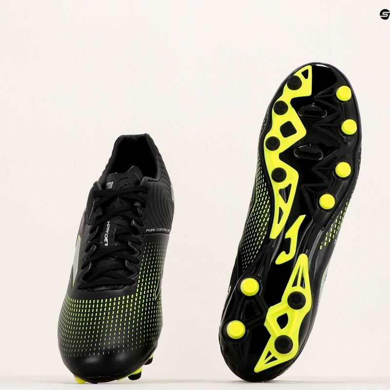 Joma férfi futballcipő Xpander FG fekete/citromsárga fluor 11