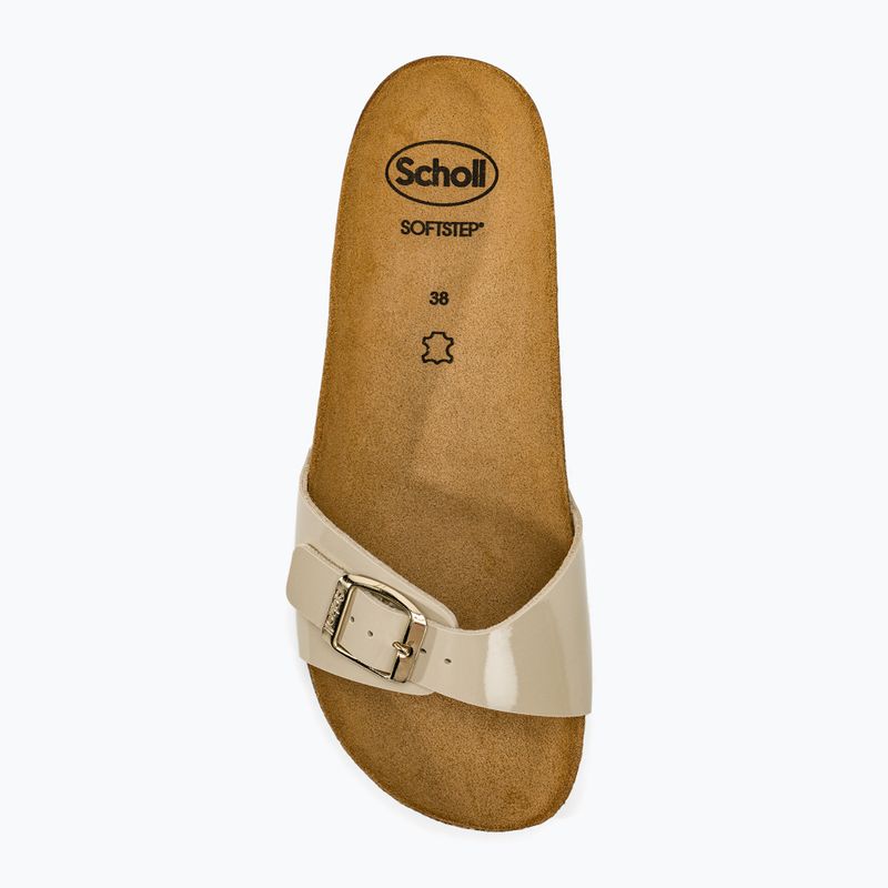 Női papucs Scholl Estelle Patsynth beige 5