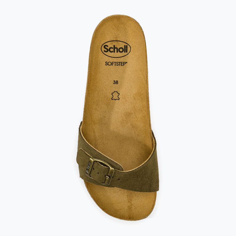 Női papucs Scholl Estelle Sue khaki 5