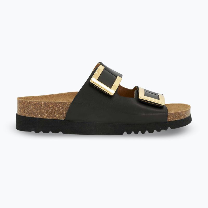 Női papucs Scholl Montery 2 Straps Ad Med fekete 2
