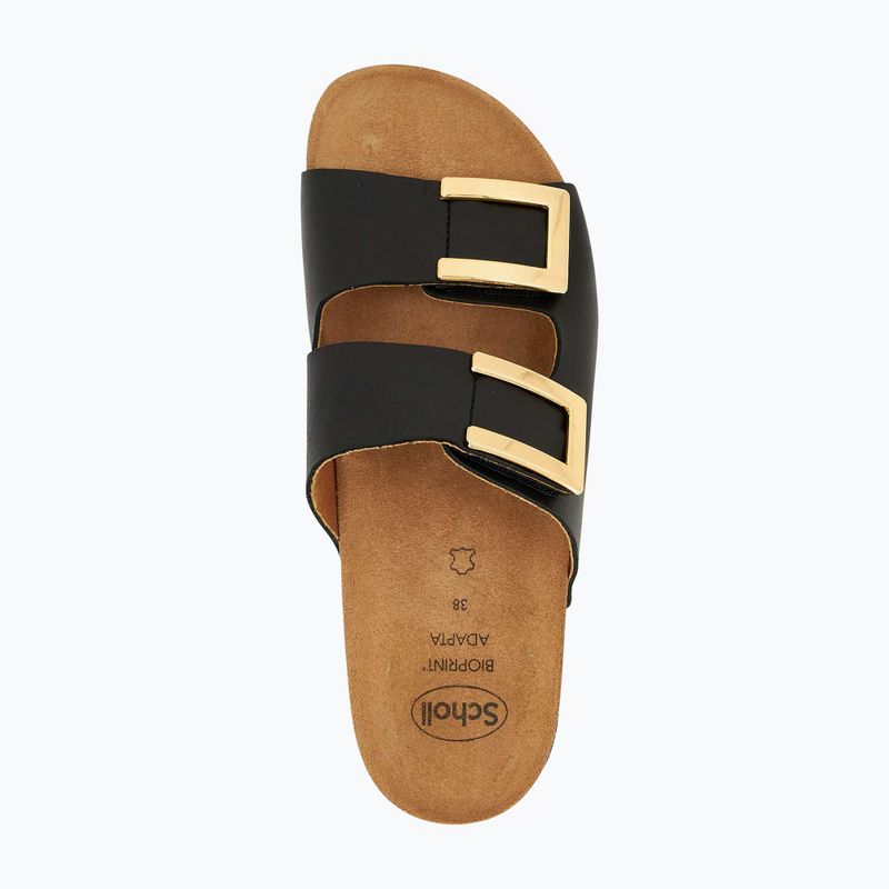 Női papucs Scholl Montery 2 Straps Ad Med fekete 4