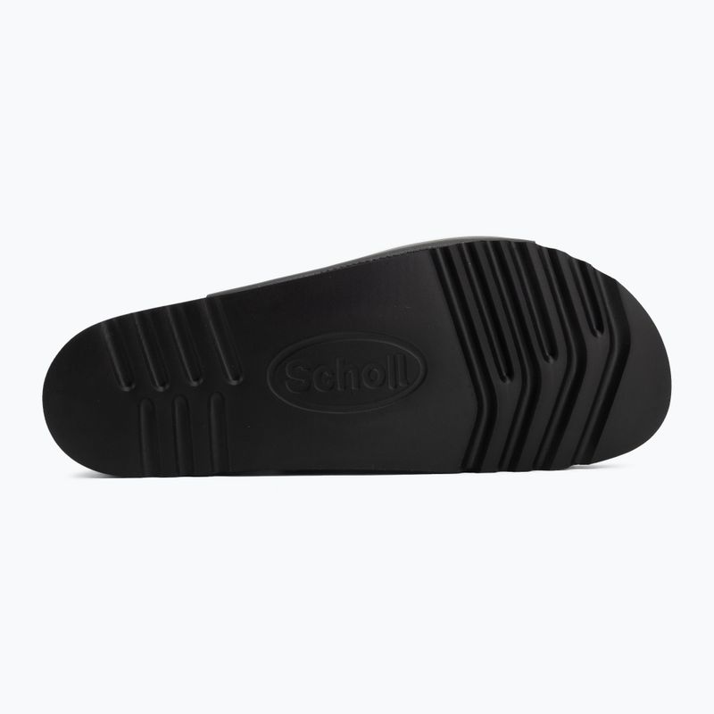 Női papucs Scholl Montery 2 Straps Ad Med fekete 4