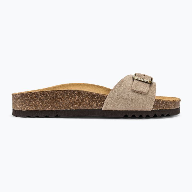 Női papucs Scholl Estelle Sue dark beige 2
