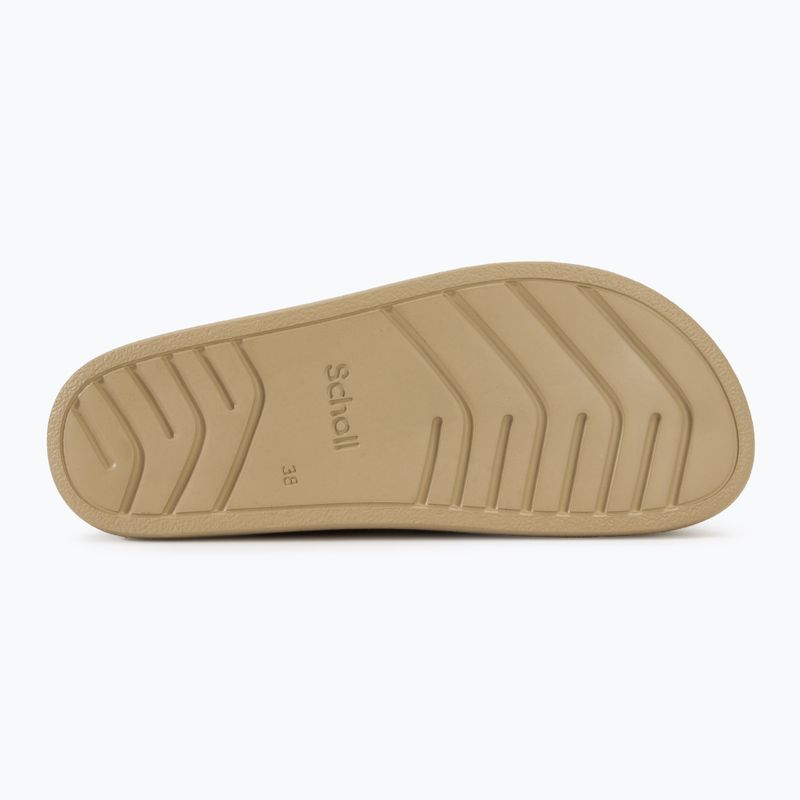 Női papucs Scholl Noelle Chunky Sue Sa beige 4