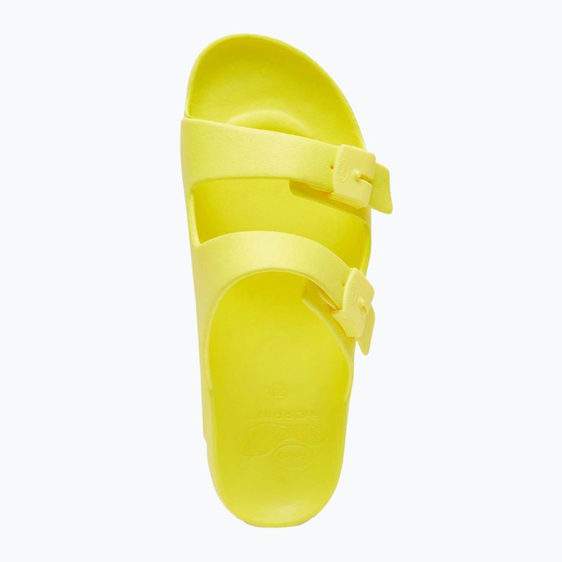 Scholl Bahia Med citromsárga női flip-flopok 3