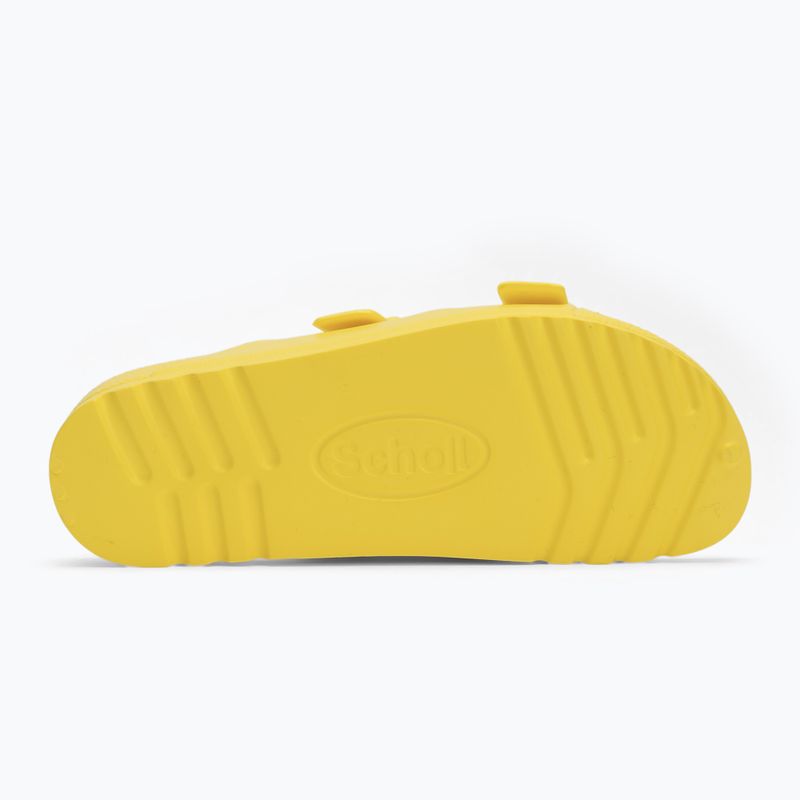 Scholl Bahia Med citromsárga női flip-flopok 4