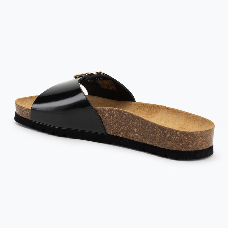 Scholl Kathleen Kathleen Printed Leather női flip-flopok fekete 3
