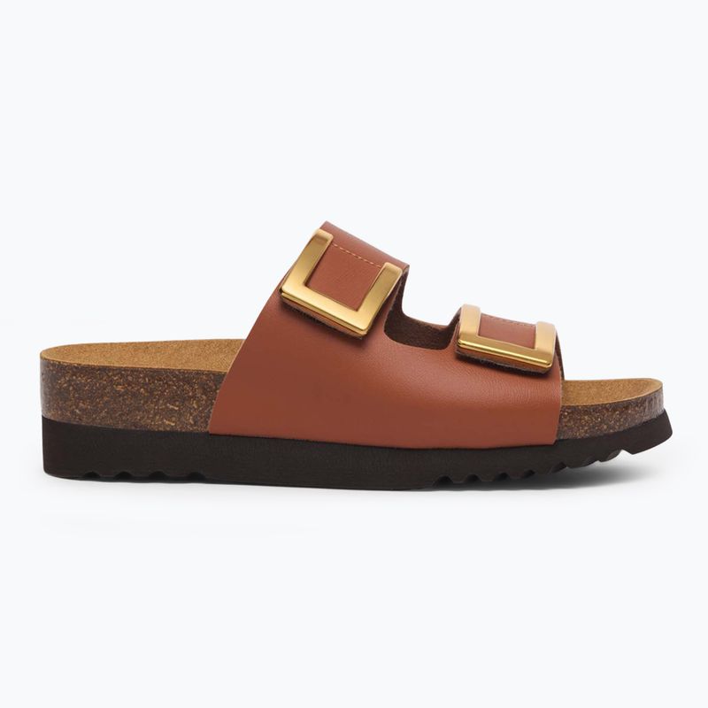 Női flip-flopok Scholl Monterey 2 Straps Ad Med camel 2